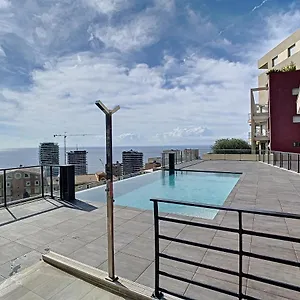 Great With A Sea View And Parking In 400 Meters From Monaco Appartement